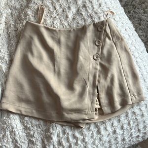 Tan Skort, Never Worn w/ Tags